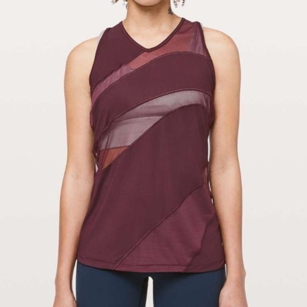 Lululemon Mesh In Motion Racerback - Sz 4